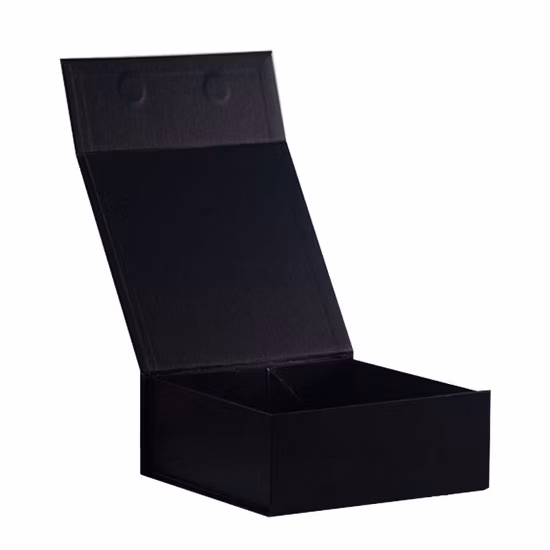 Boîte-cadeau d'emballage de papier d'emballage en carton pliable rigide imprimée de luxe personnalisée avec magnétique pour vêtements/vêtements/chaussures/cosmétique/cadeau