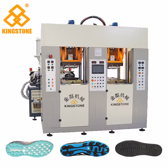 Machine de moulage par injection statique automatique pour la fabrication de semelles de chaussures en matériau TPU/TR/PVC/TPR